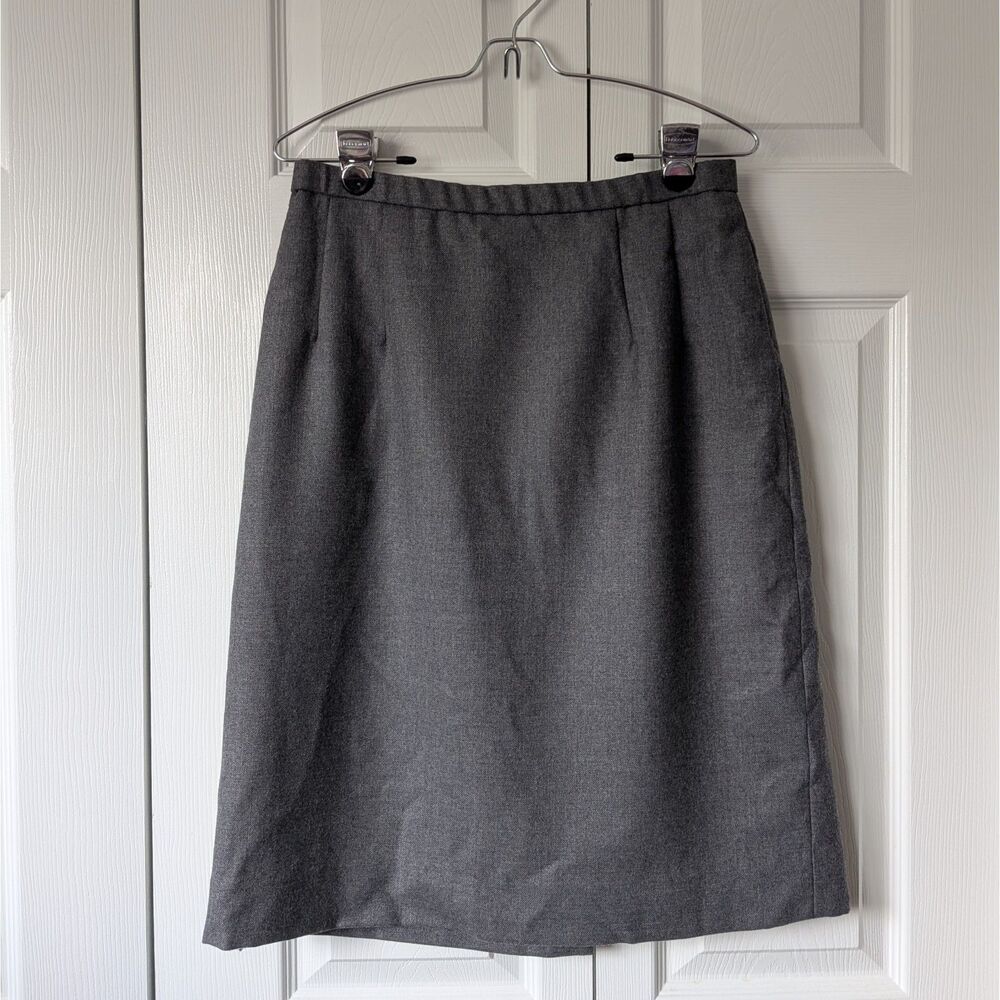 Vintage Pendleton Virgin Wool Skirt Size 10 Pencil USA Classic Workwear Career
